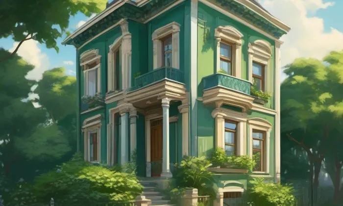 Dům čp. 472 – léto