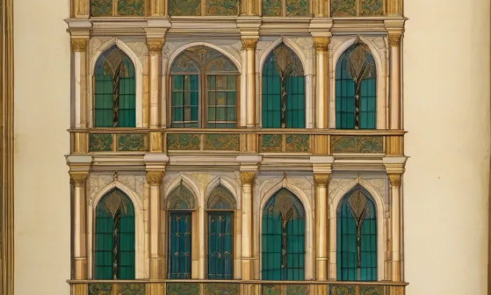 Dům dělnické kolonie Larische-Mönnicha (č.p. 1425) – iluminace