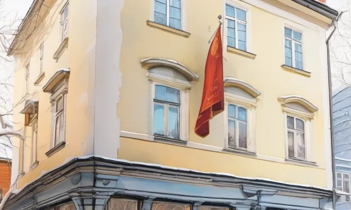 dům U Anděla – zima