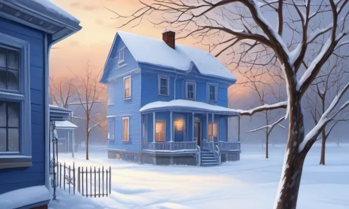dům U Velryby – winter