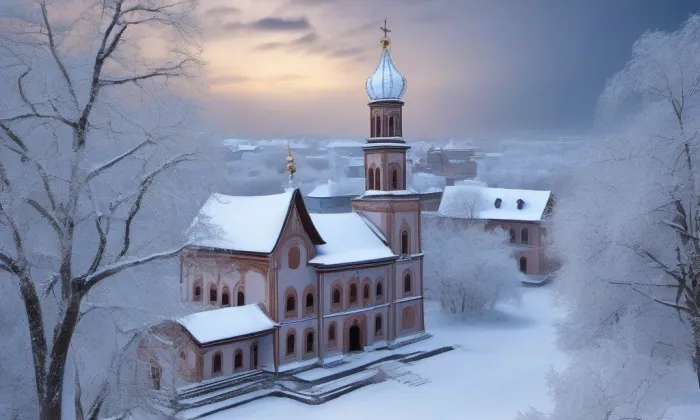 Dominikánský klášter (Olomouc) – winter