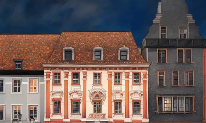 Gablerovský dům – podzim
