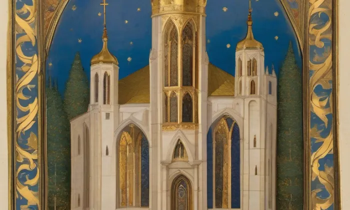 hřbitovní kaple svatého Isidora – iluminace