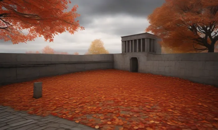 Halštatské a středověké hradiště – autumn