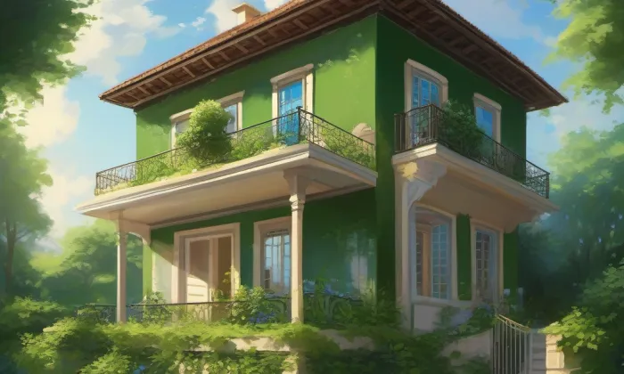 Herainova vila – léto