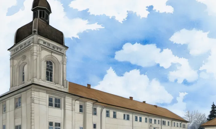 jezuitská kolej v Kutné Hoře – zima