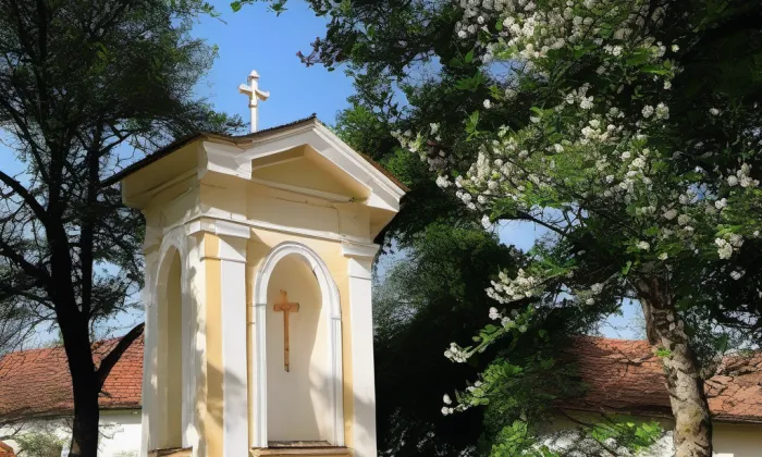 Kaple svatého Václava – jaro