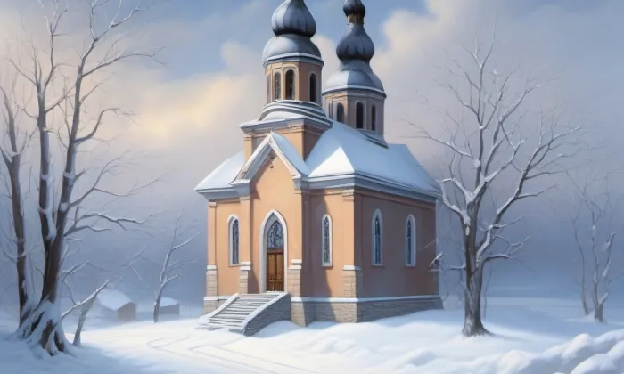 Kaplička "Kuttnerova" – winter