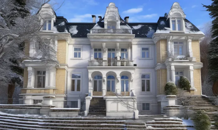 Klingerova vila – zima