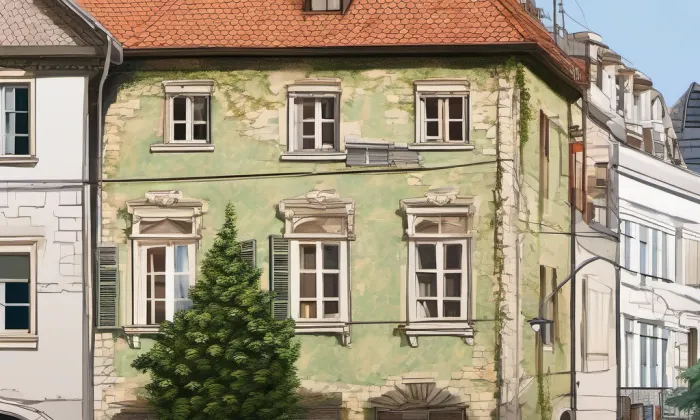 Kneisslův dům – léto