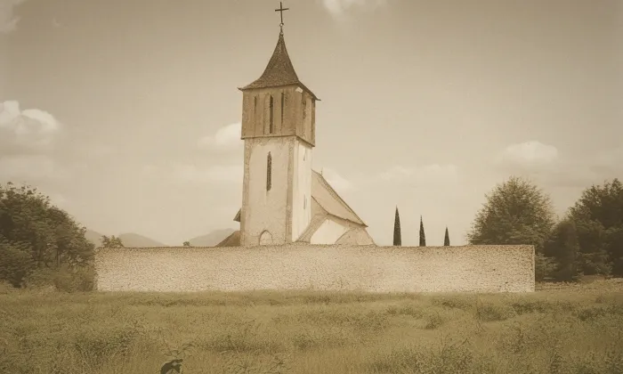 Kostel svatého Martina se zaniklou vsí – historická rekonstrukce