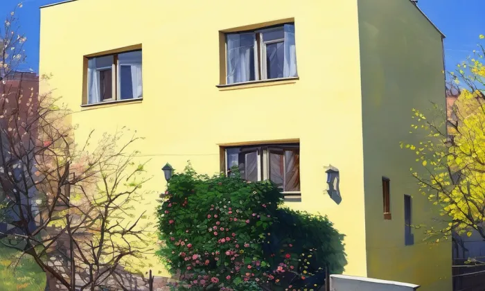 Kudelův rodinný dům – jaro