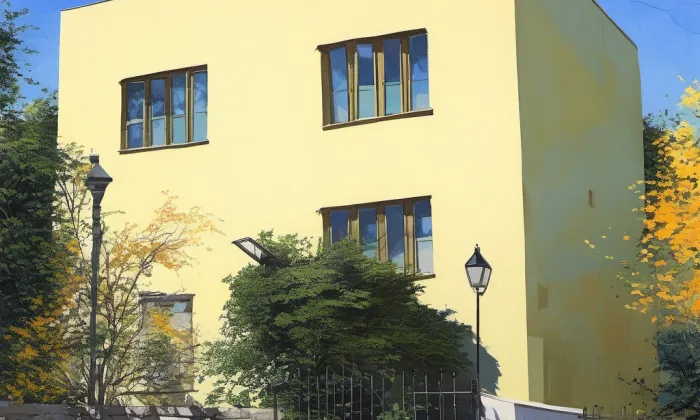 Kudelův rodinný dům – léto