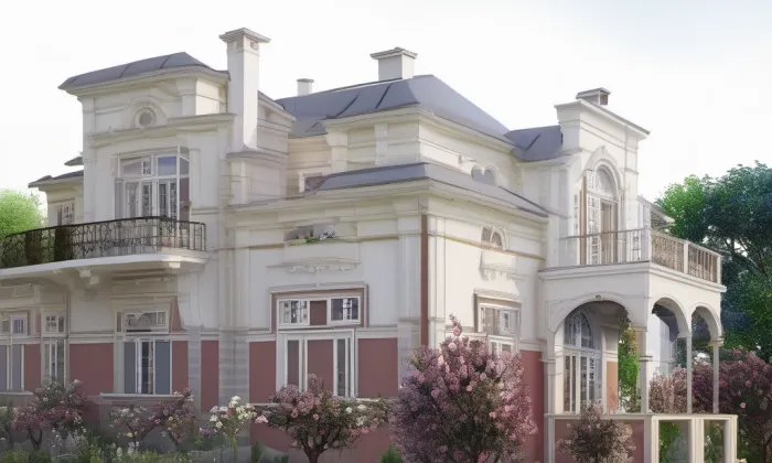 Mandysova vila – jaro