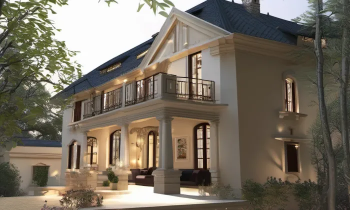 Neumannova vila – noc