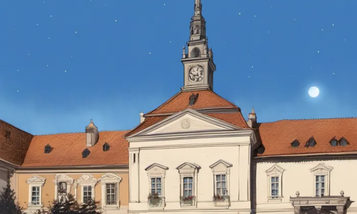 Nová radnice (Brno) – noc