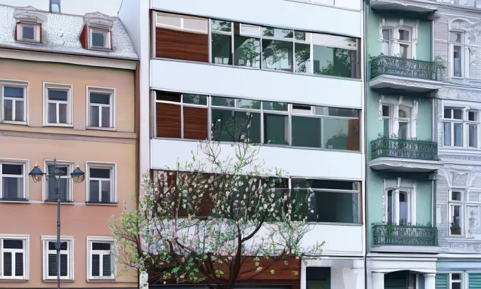 Obchodní dům čp. 82 – jaro