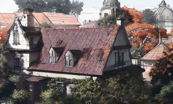 Obereignerova vila – podzim