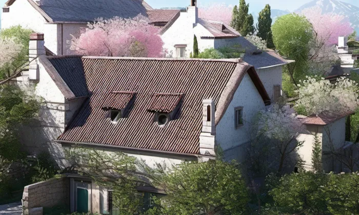 Obereignerova vila – jaro