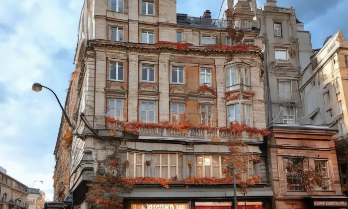 Palác Adria – podzim