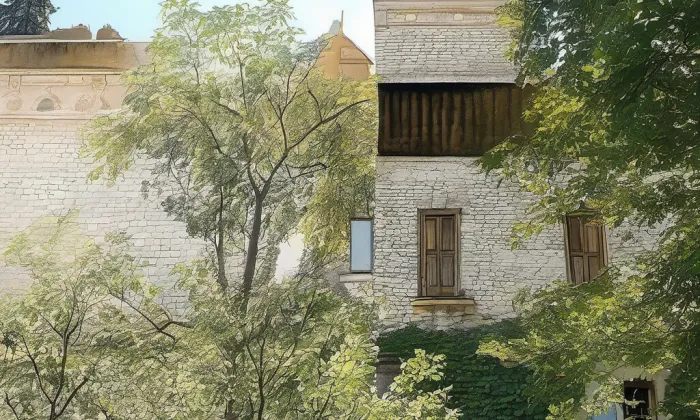 plavecký bazén pod Barrandovem – léto