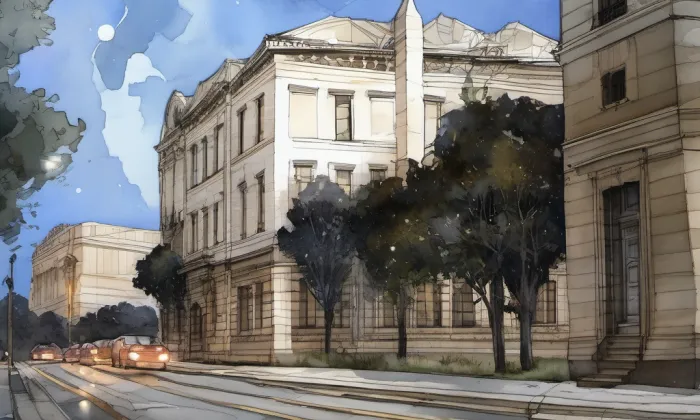 Praha Masarykovo nádraží – noc