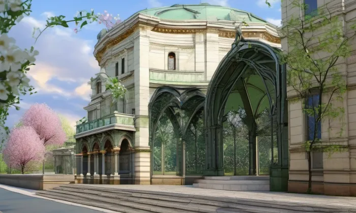 Praha Masarykovo nádraží – jaro