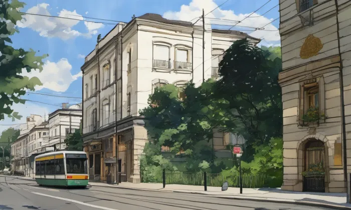Praha Masarykovo nádraží – léto