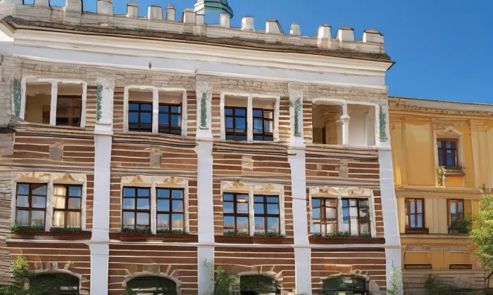 Radnice v Telči – léto