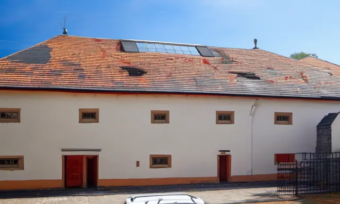 Sýpka u dubečské tvrze – podzim