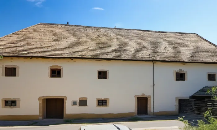 Sýpka u dubečské tvrze – léto