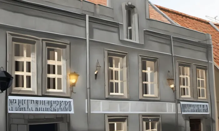 sladovna v Žatci – noc
