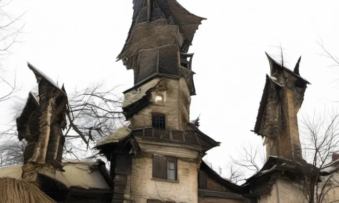 Sousoší Víry se sochami svatého Jana a Pavla – zima