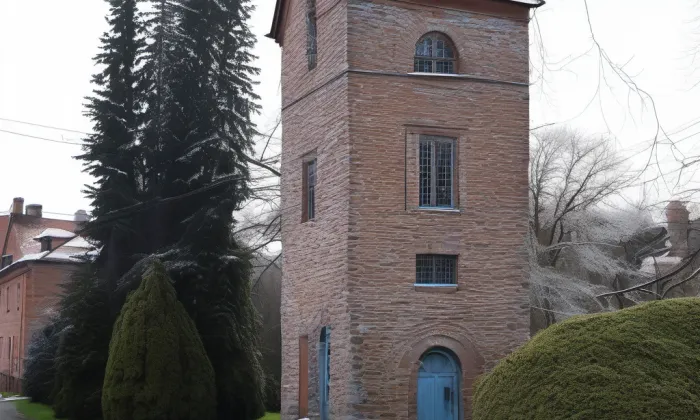 trafostanice v Nedvězí – zima