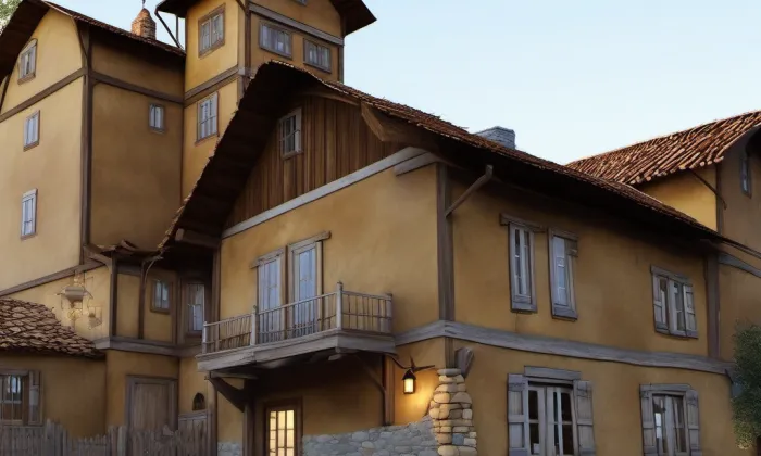 Usedlost Žežulka – noc