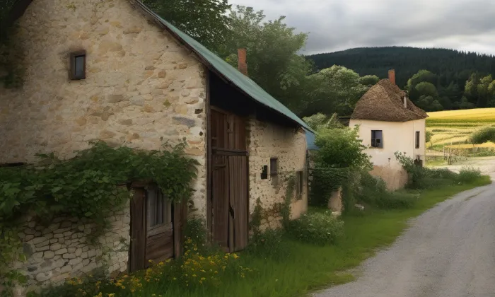 Usedlost čp. 25 (Vodice) – léto