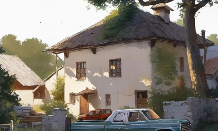 Usedlost Hrdlořezská čp. 2 – léto