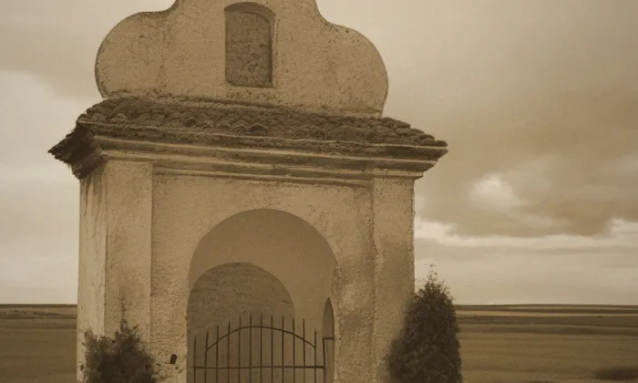 Výklenková kaplička - poklona (Moravské Budějovice) – historická rekonstrukce