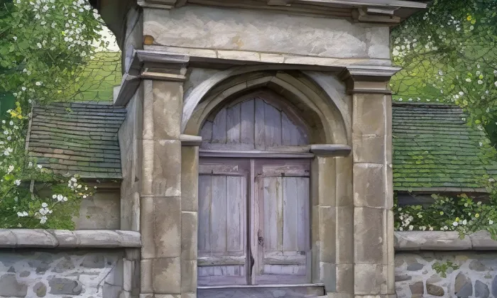 Výklenková kaplička sv. Václava – jaro
