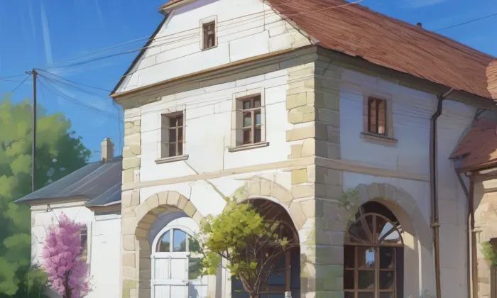 Venkovská usedlost čp. 52 – jaro