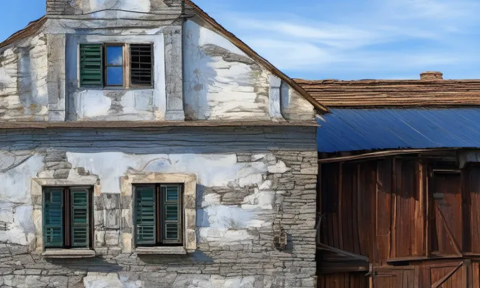 venkovská usedlost (Sedlice) – léto