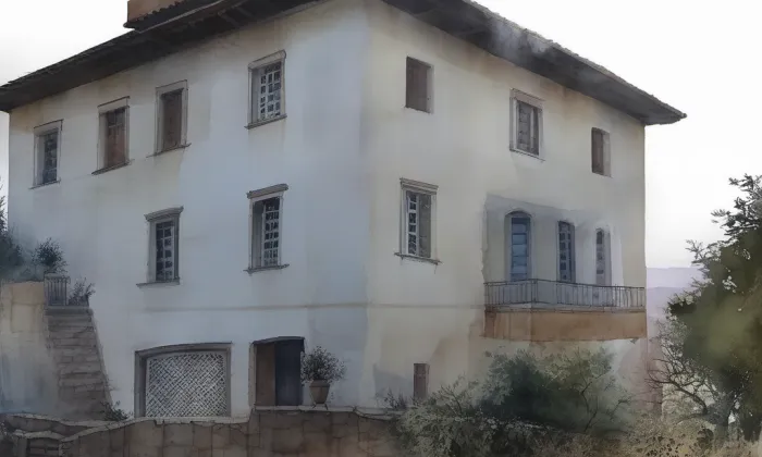 Vila čp. 22 – akvarel