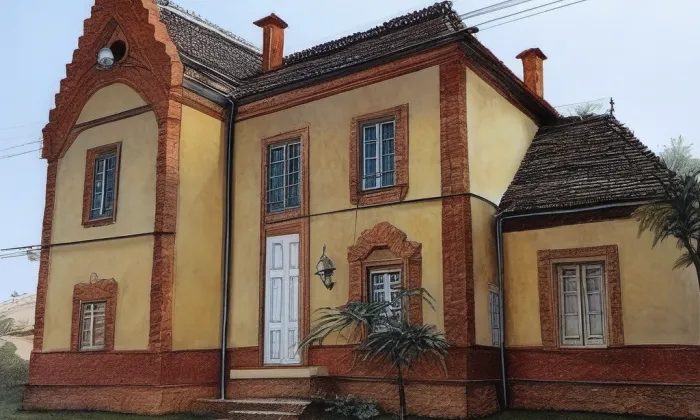 Vila čp. 418 – akvarel