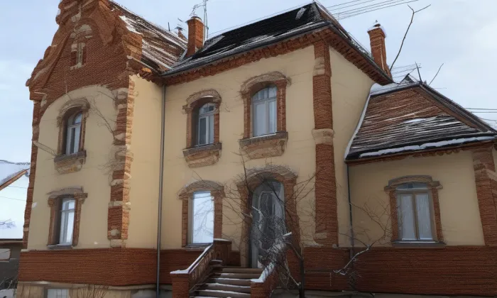 Vila čp. 418 – zima
