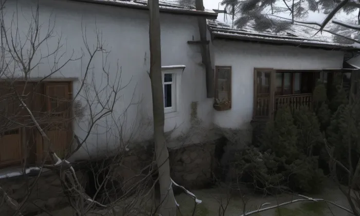 Vila čp. 880 – zima