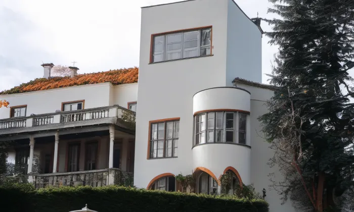 Vila Bartoňova – podzim