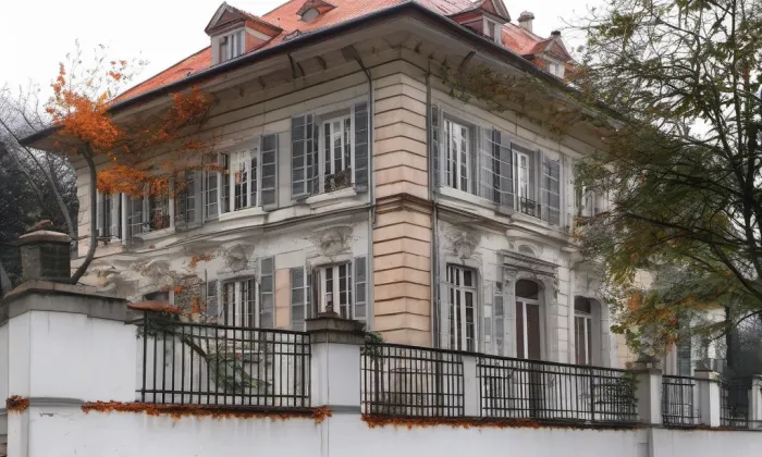 Vila JUDr. Eduarda Šrota – podzim