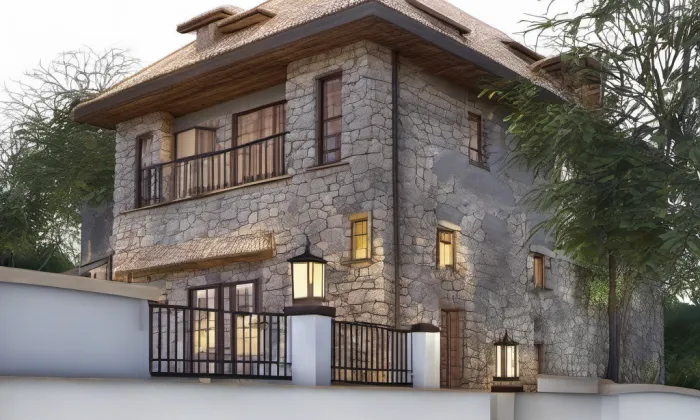 Vila JUDr. Eduarda Šrota – noc