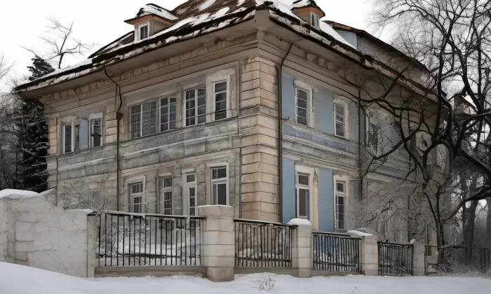 Vila JUDr. Eduarda Šrota – zima