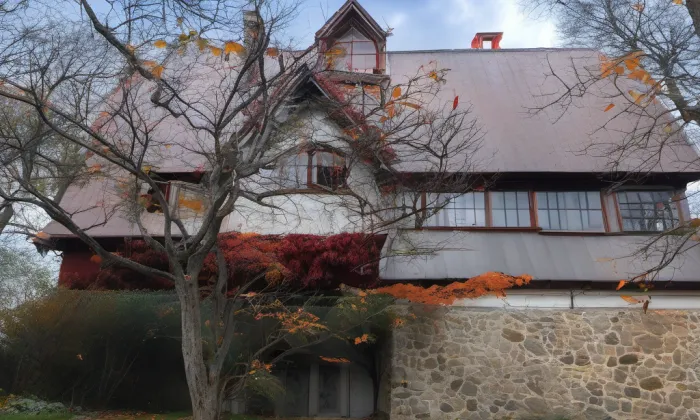Vila manželů Machoninových – podzim